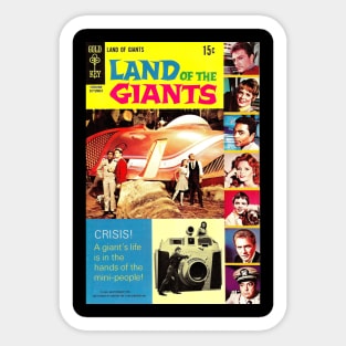 Gold Key Land of the Giants Comic Book Cover TV Sticker